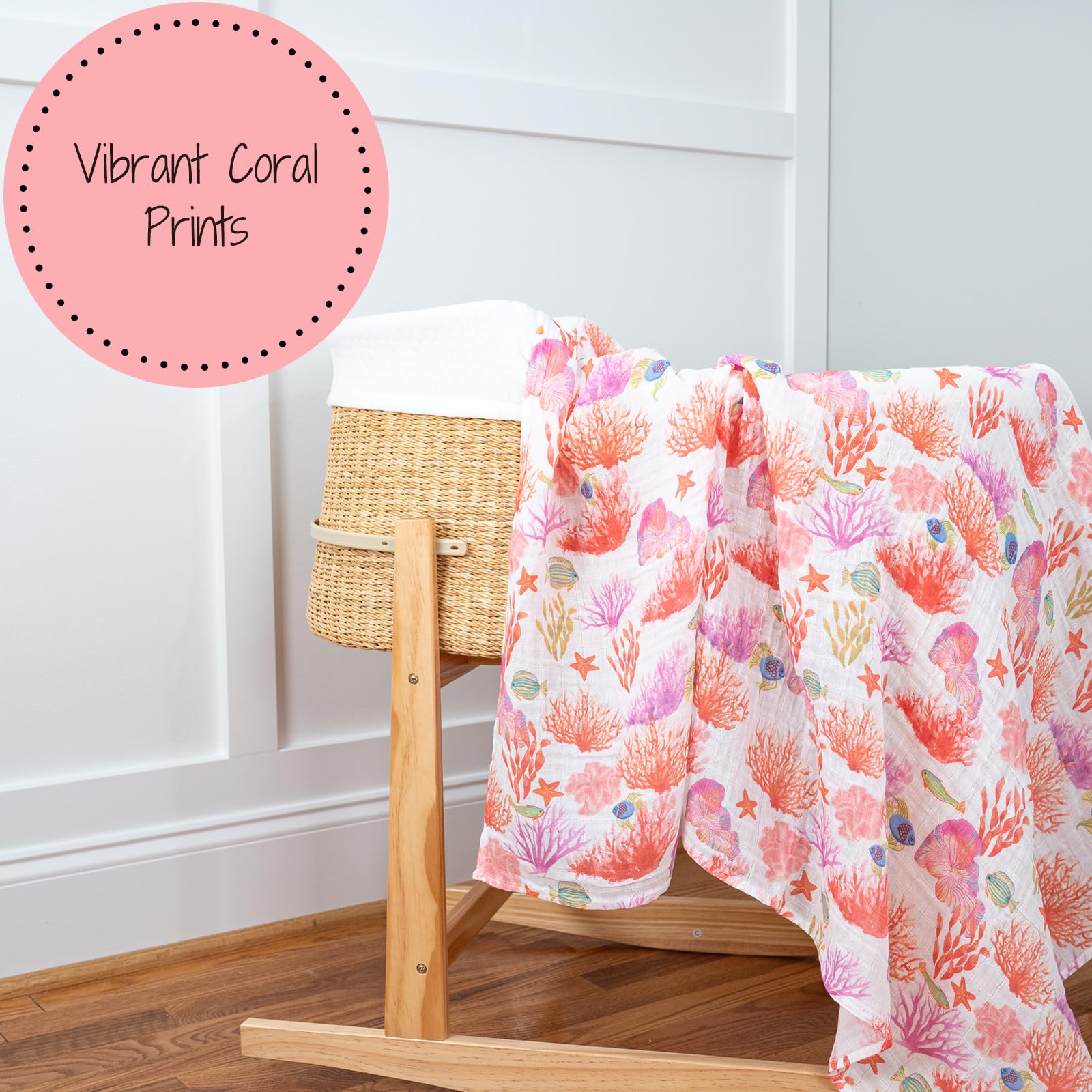 LollyBanks easy-care swaddle is machine washable and durable.