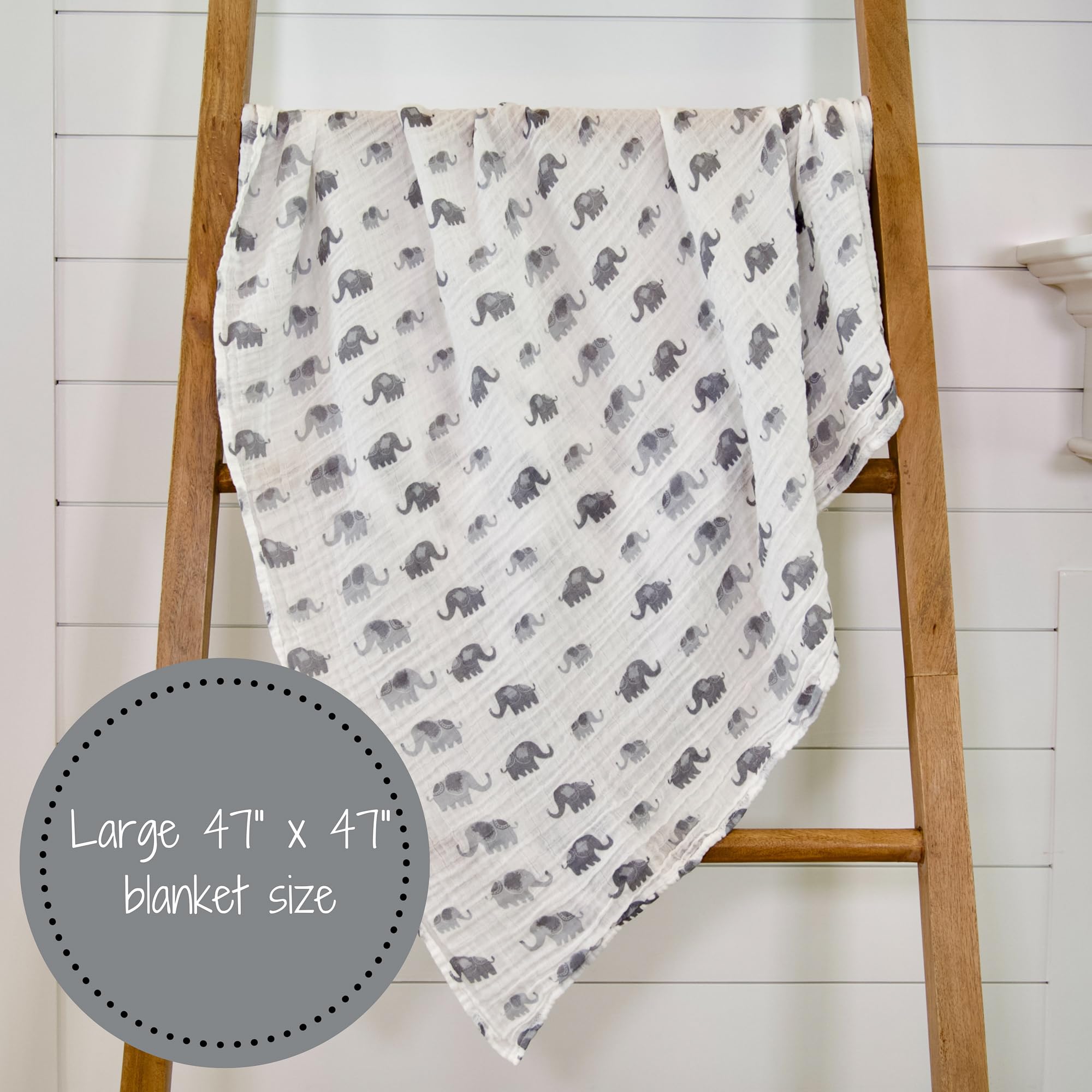 LollyBanks swaddle blanket entering machine wash for easy care and longevity.