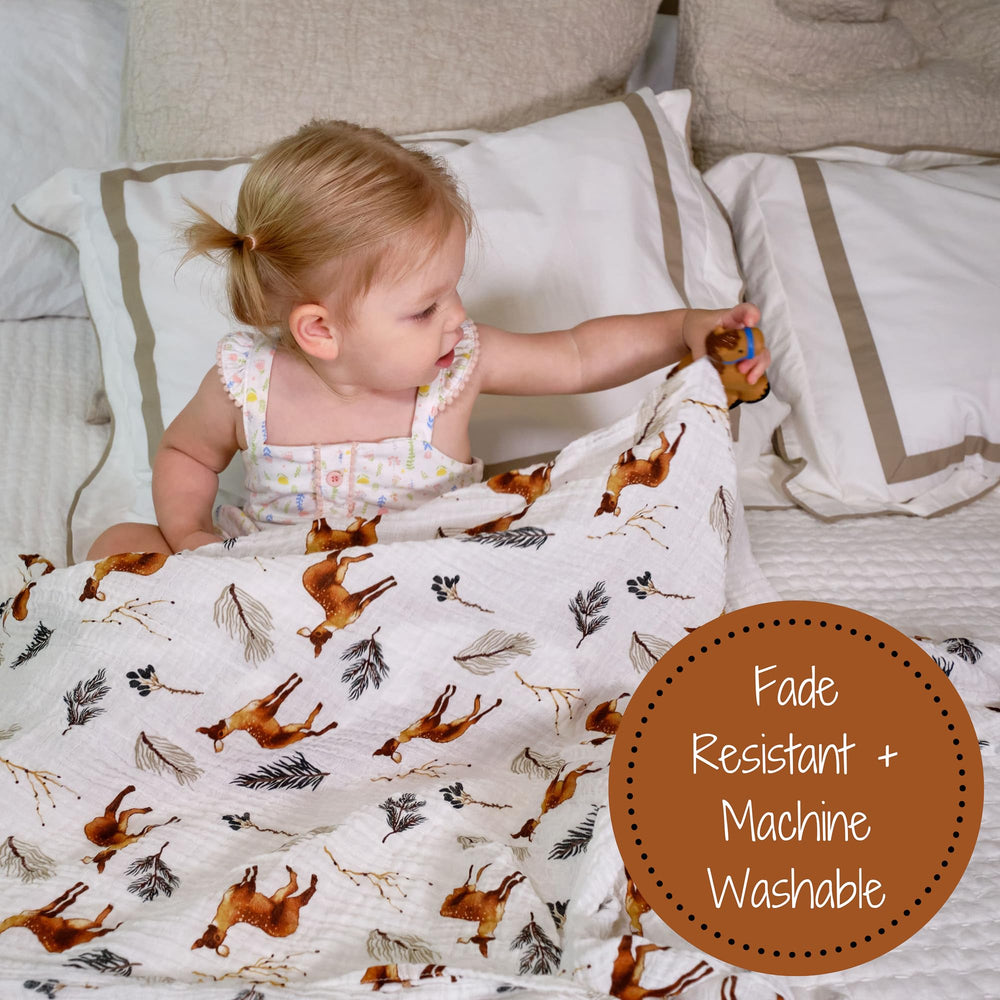 LollyBanks nursing and snuggle use swaddle for everyday versatility.