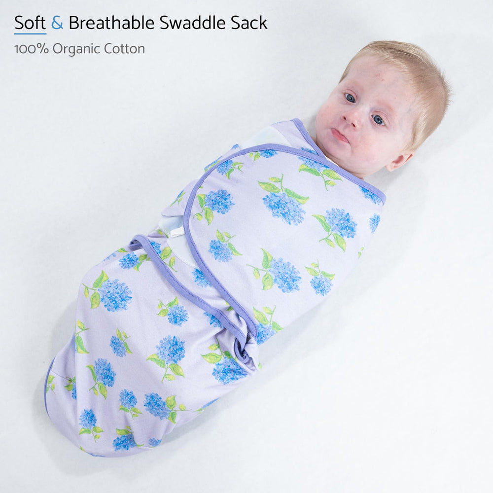 LollyBanks swaddle sack easy-change zipper for quick, quiet diaper changes