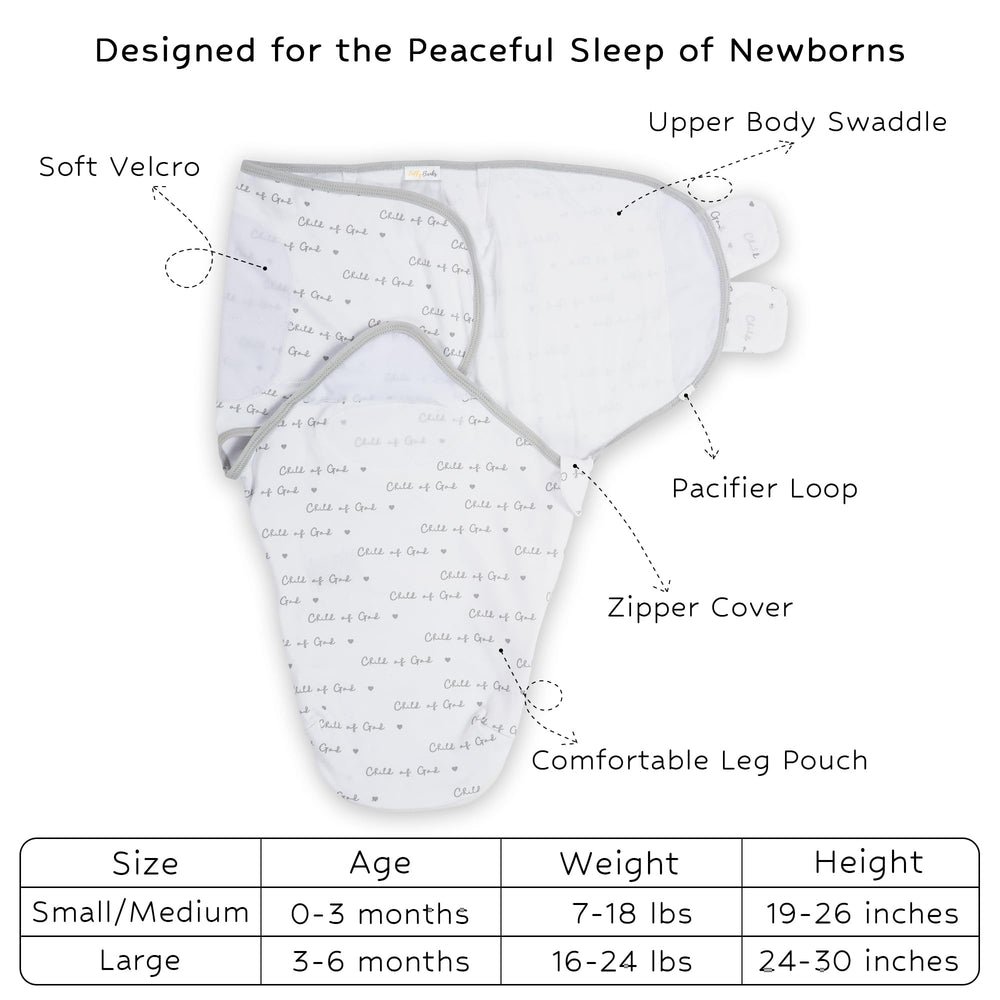 LollyBanks swaddle offers TOG adjustments for seasonal warmth.