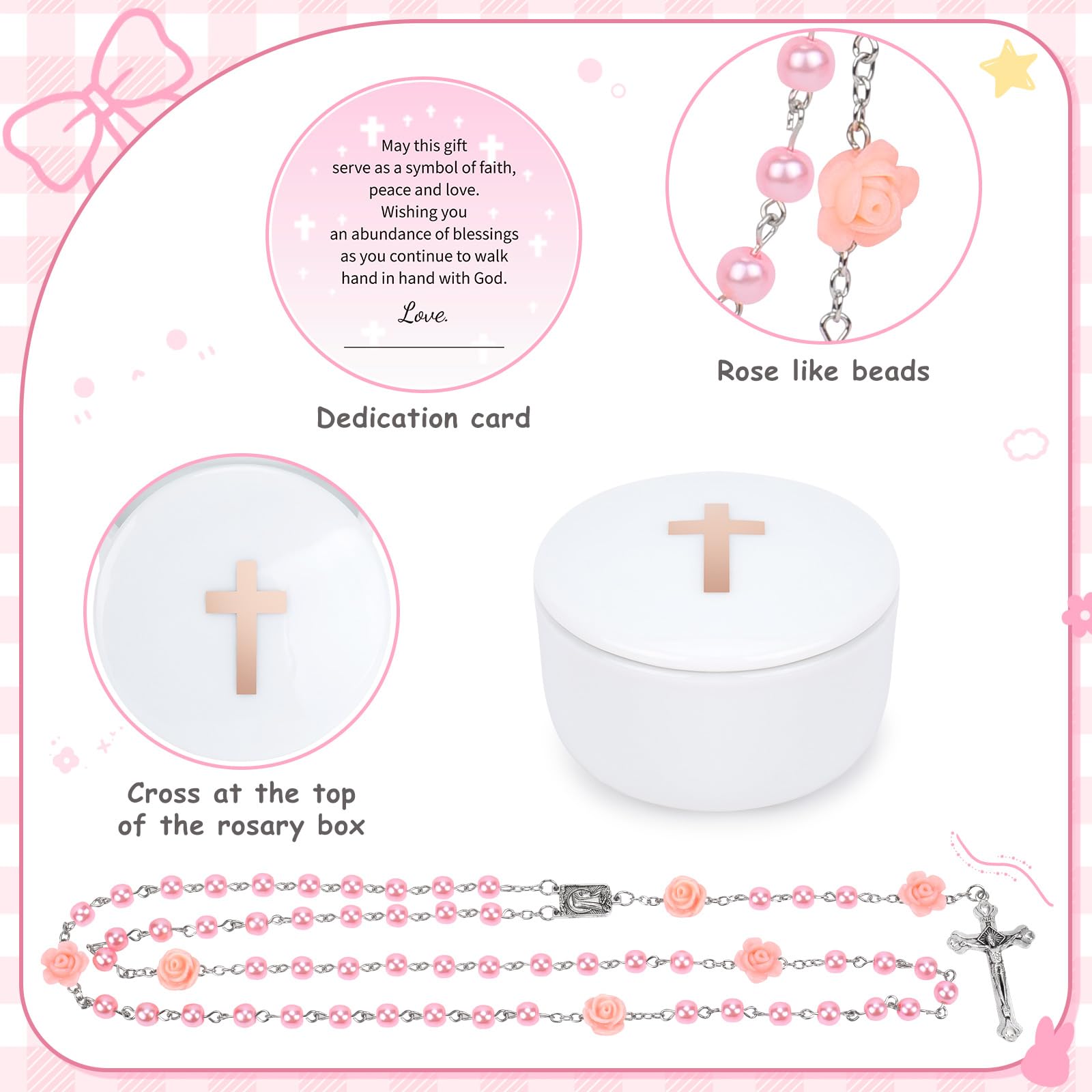 LOMEVE complete goddaughter gift set is ready to give and keepsakes memories
