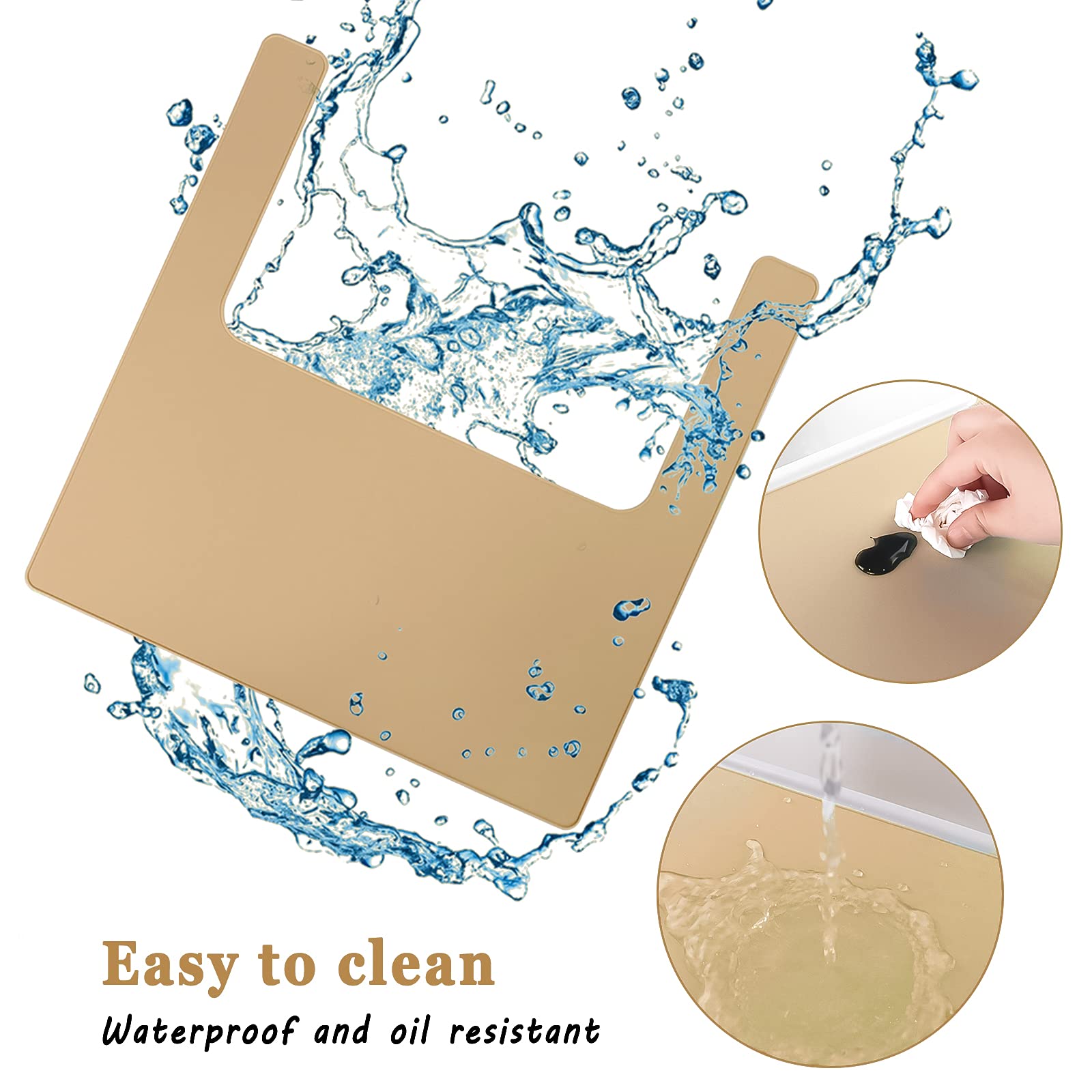 Lomgwumy placemat is dishwasher-safe, making post-meal cleanup quick