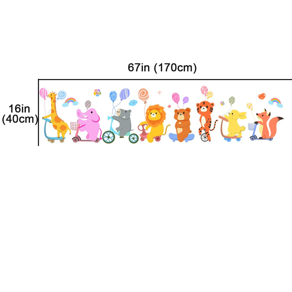LOMILY removable waterproof wall stickers cleanly peel away when needed.