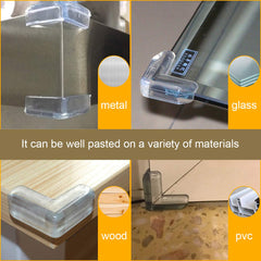 LOMILY table corner protector installation step demonstrates easy apply.