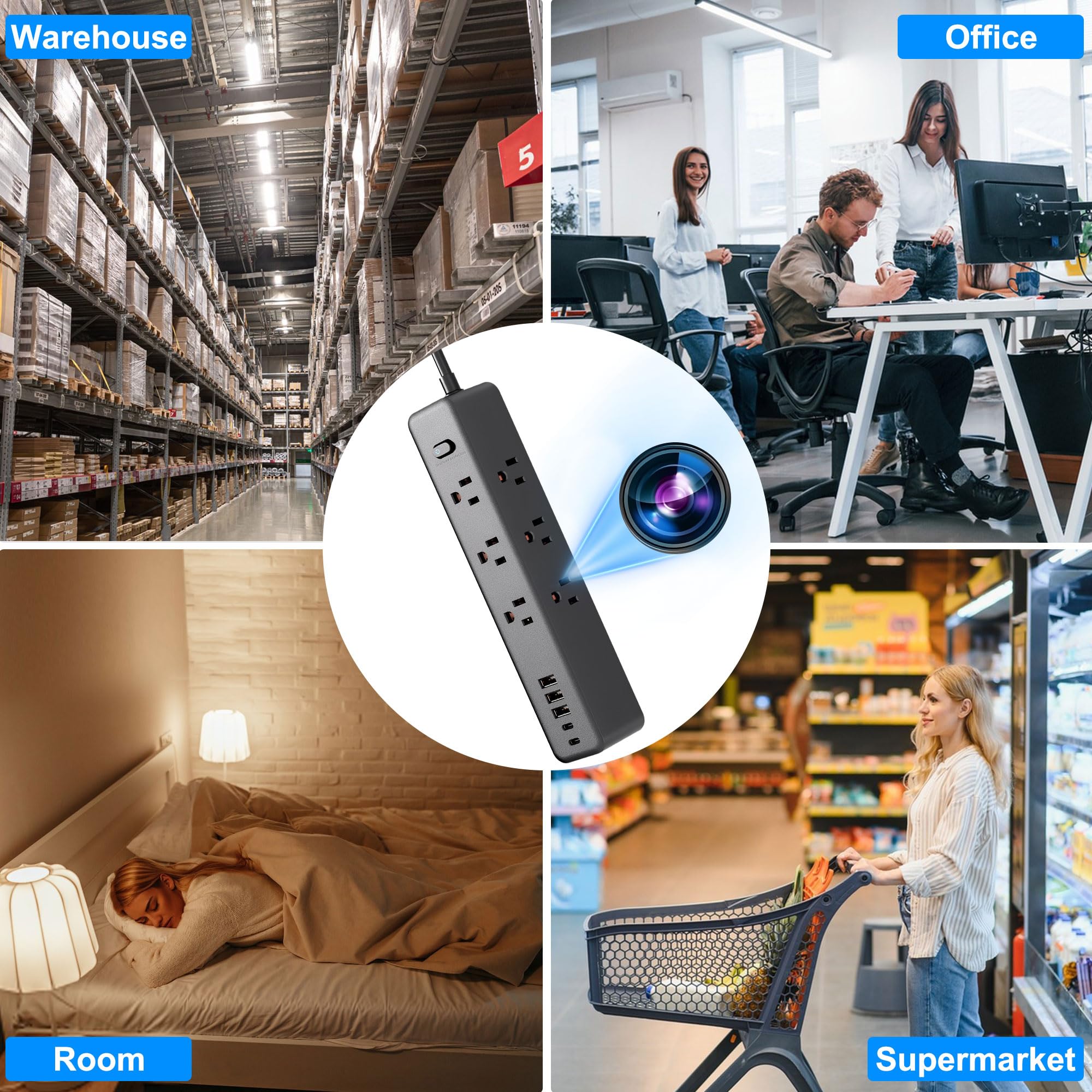 lomtomsehai USB port for flexible power and data options