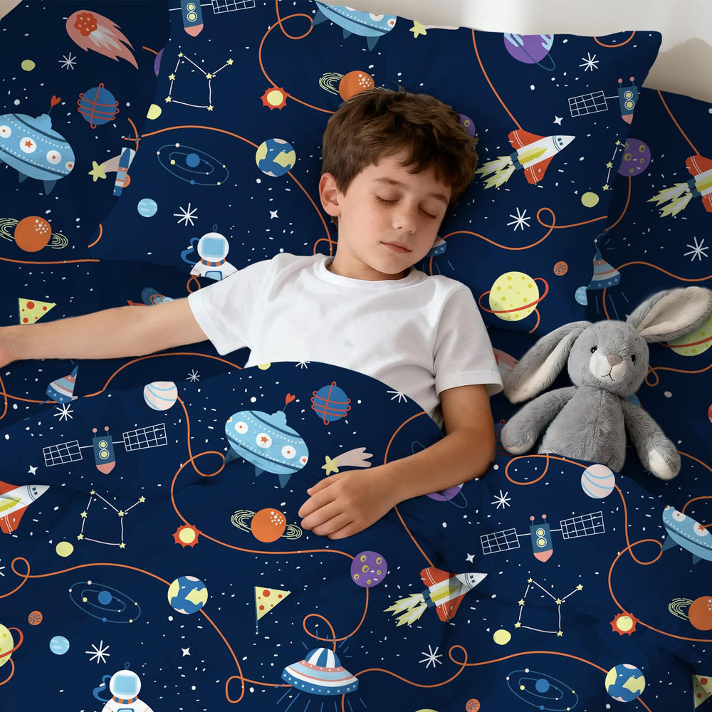 LONAVA flat sheet space theme and soft feel