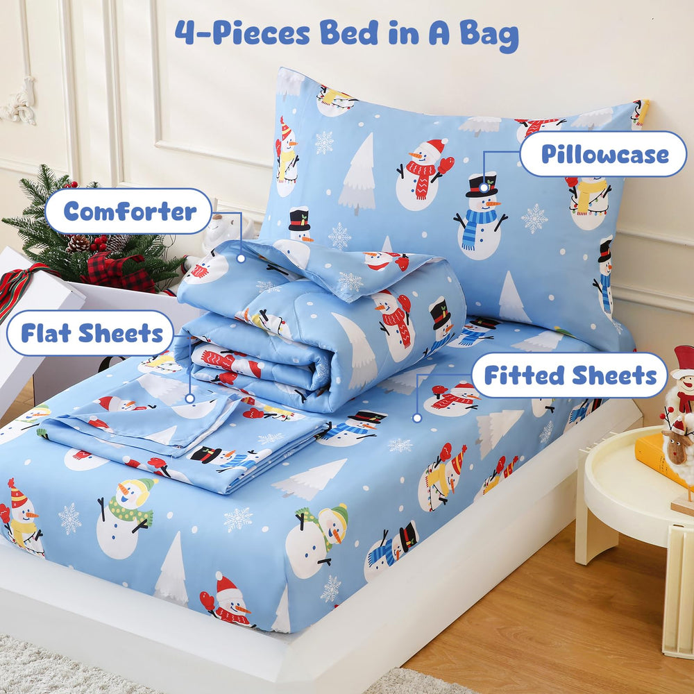 LONAVA stitching detail highlights reinforced seams for durable kids' bedding.