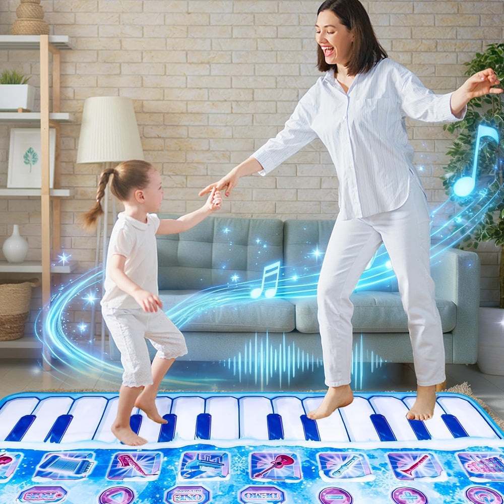 Lonfliness piano play mat gift-ready packaging ideal for holidays and birthdays