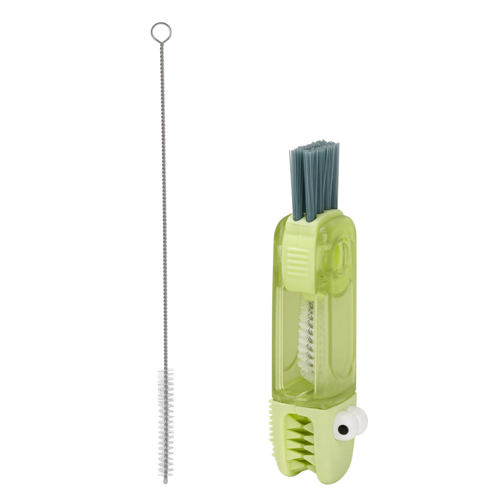 Longjoy stanley cleaning kit extended straw brush for easy reach and thorough straw cleaning.