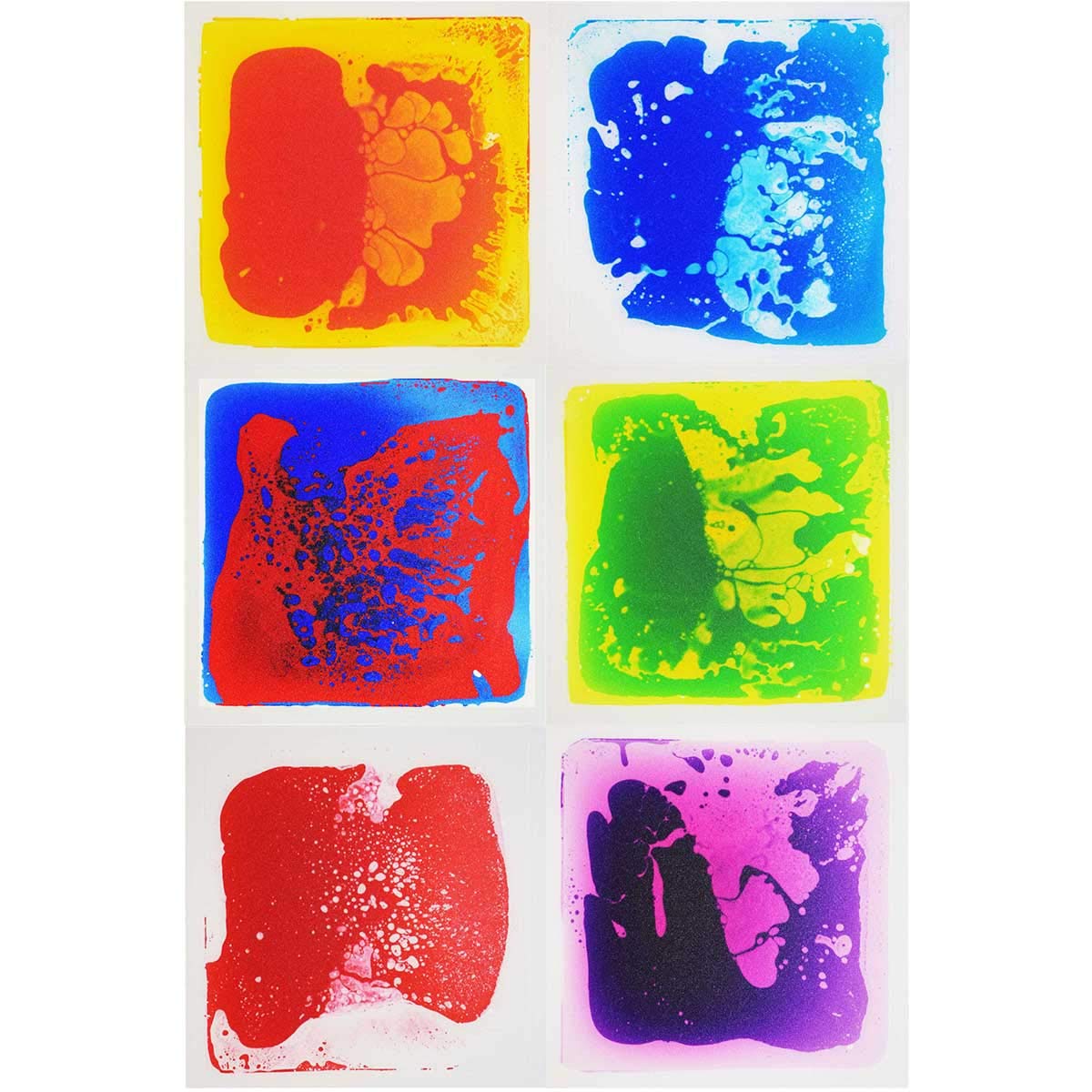 LONGKING sensory tiles 6-pack box enhances open floor play for kids.