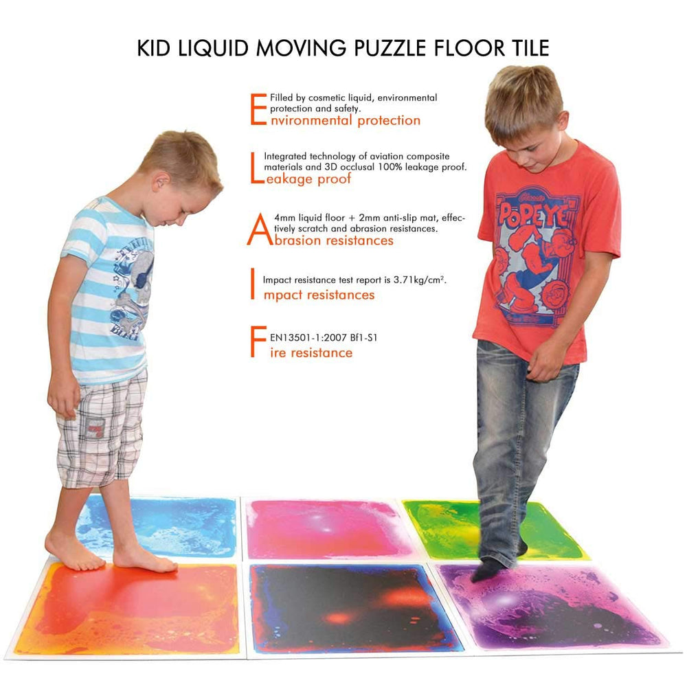 LONGKING sensory tiles play-mat setup offers a soft, engaging surface.