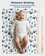 Looxii soft microfiber texture highlights buttery-soft comfort for sensitive baby skin