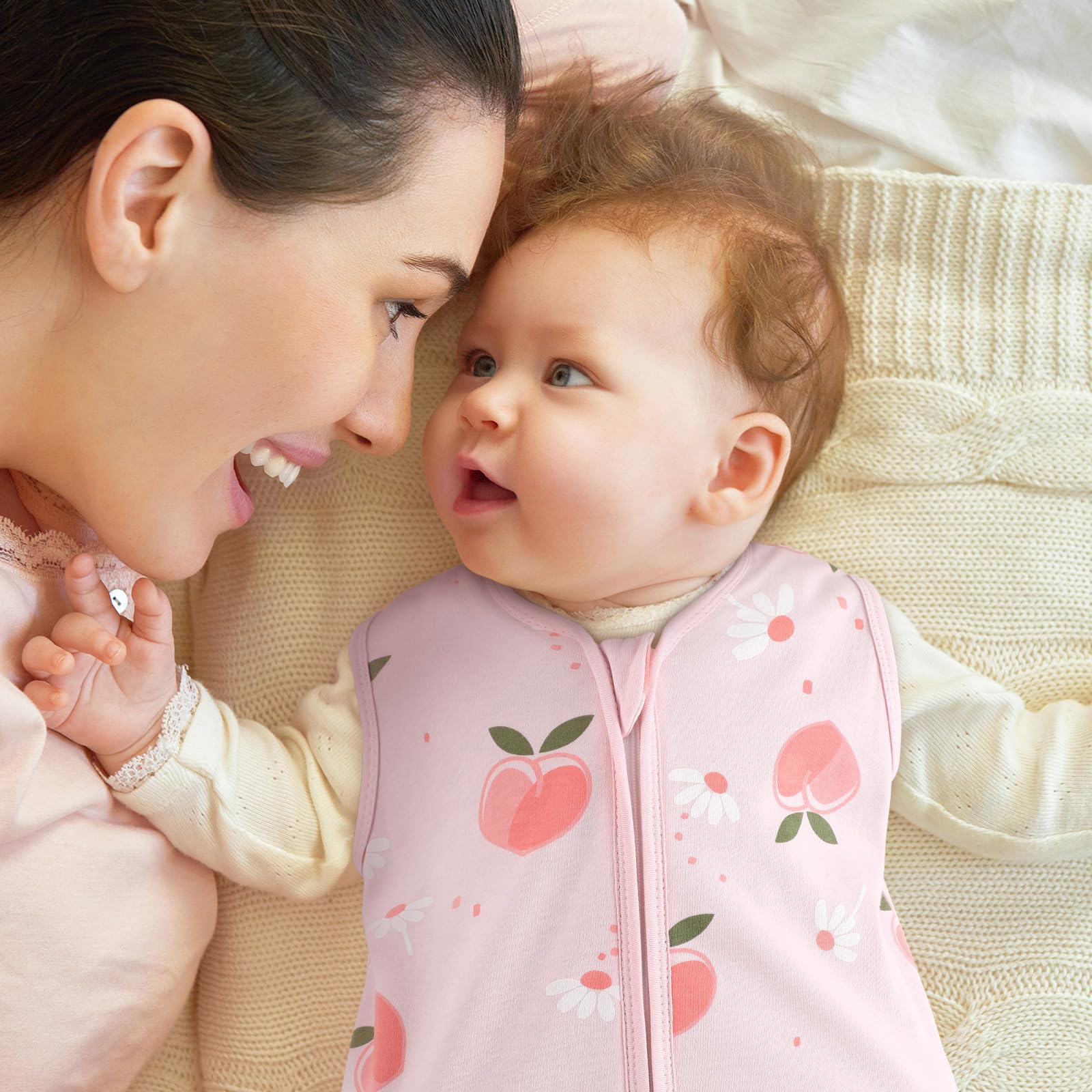 Looxii baby sleep sack stands up to hundreds of washes while softening over time.