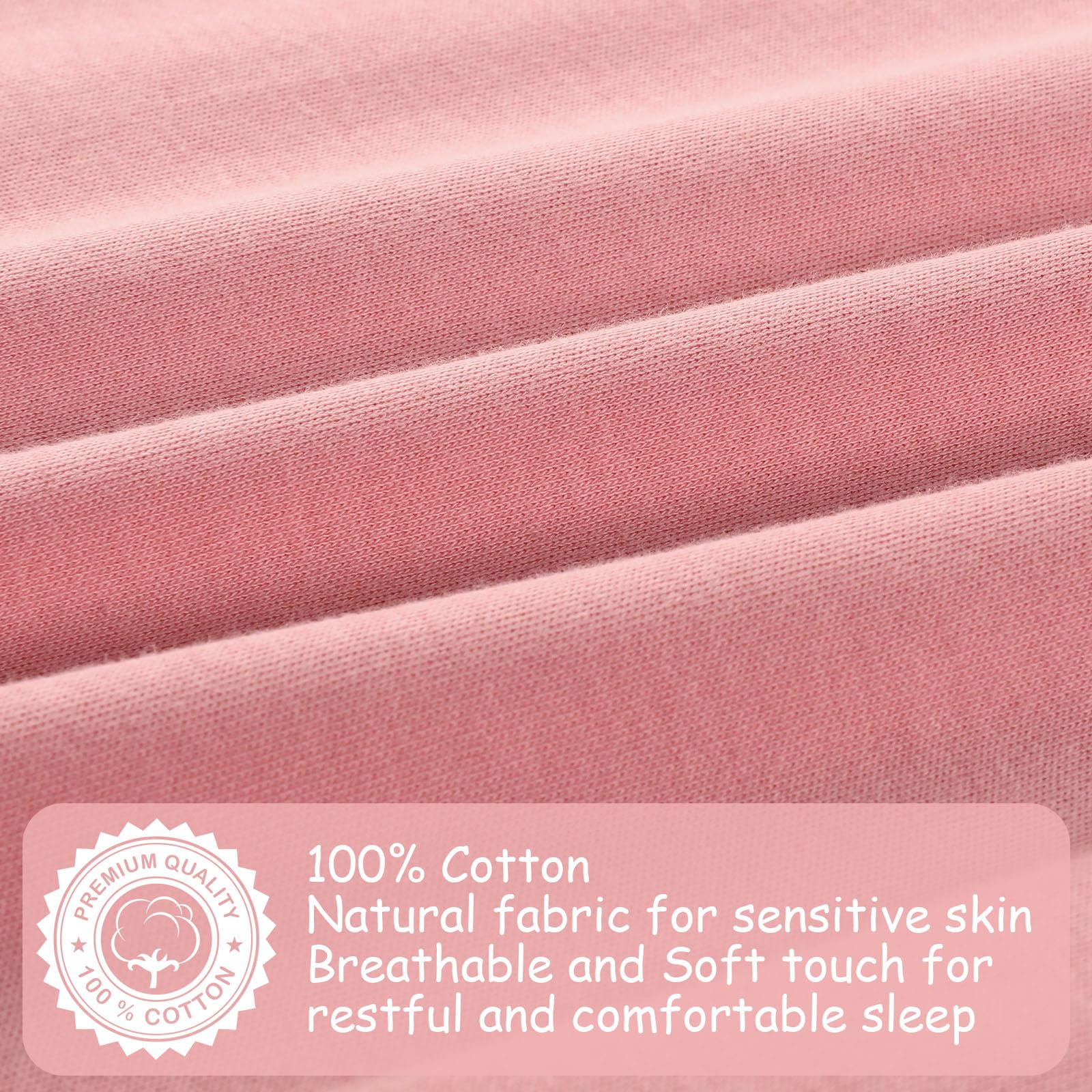 Looxii sleep sack extra length grows with baby through growth spurts.