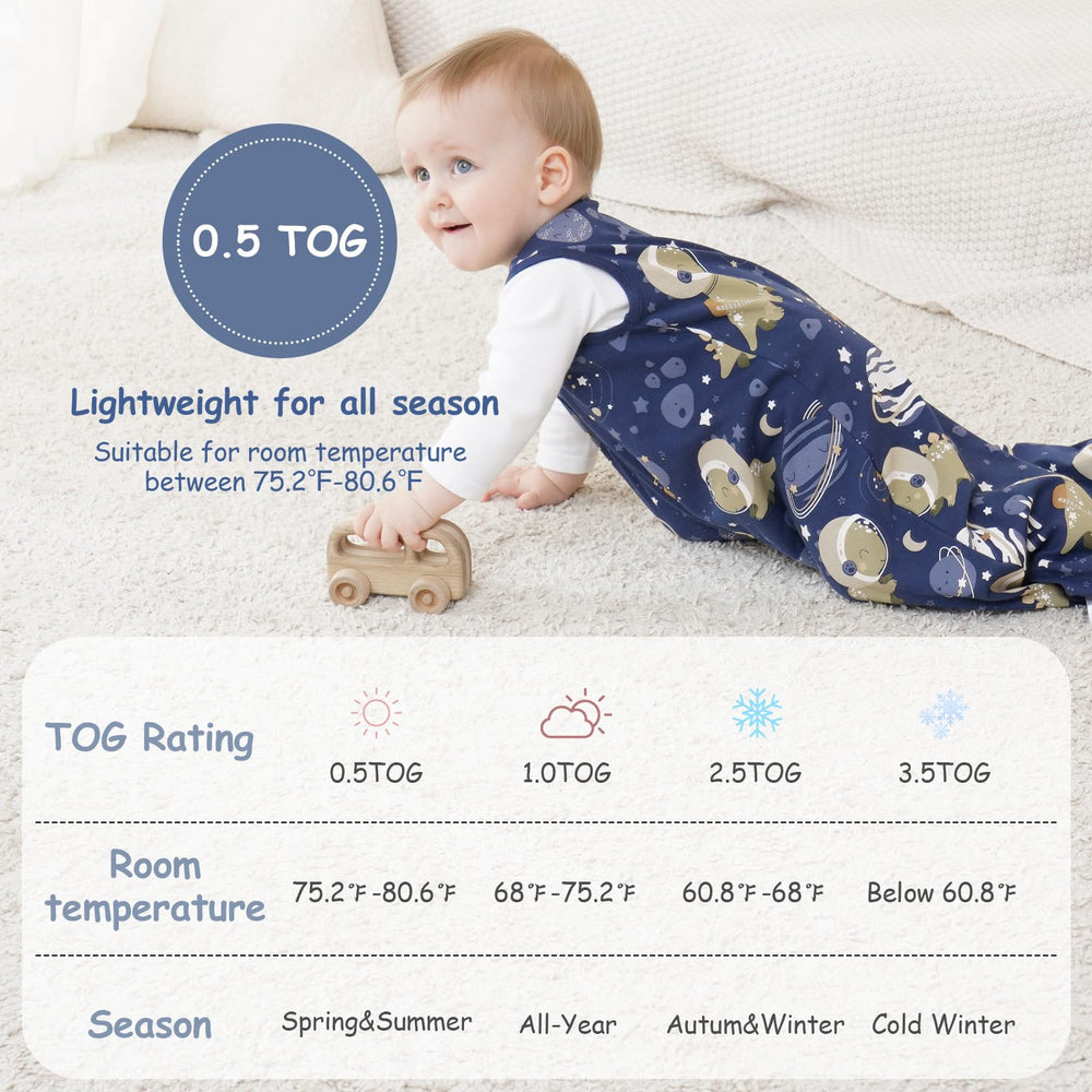 Looxii 0.5 tog wearable blanket ideal for moderate temperatures and naps