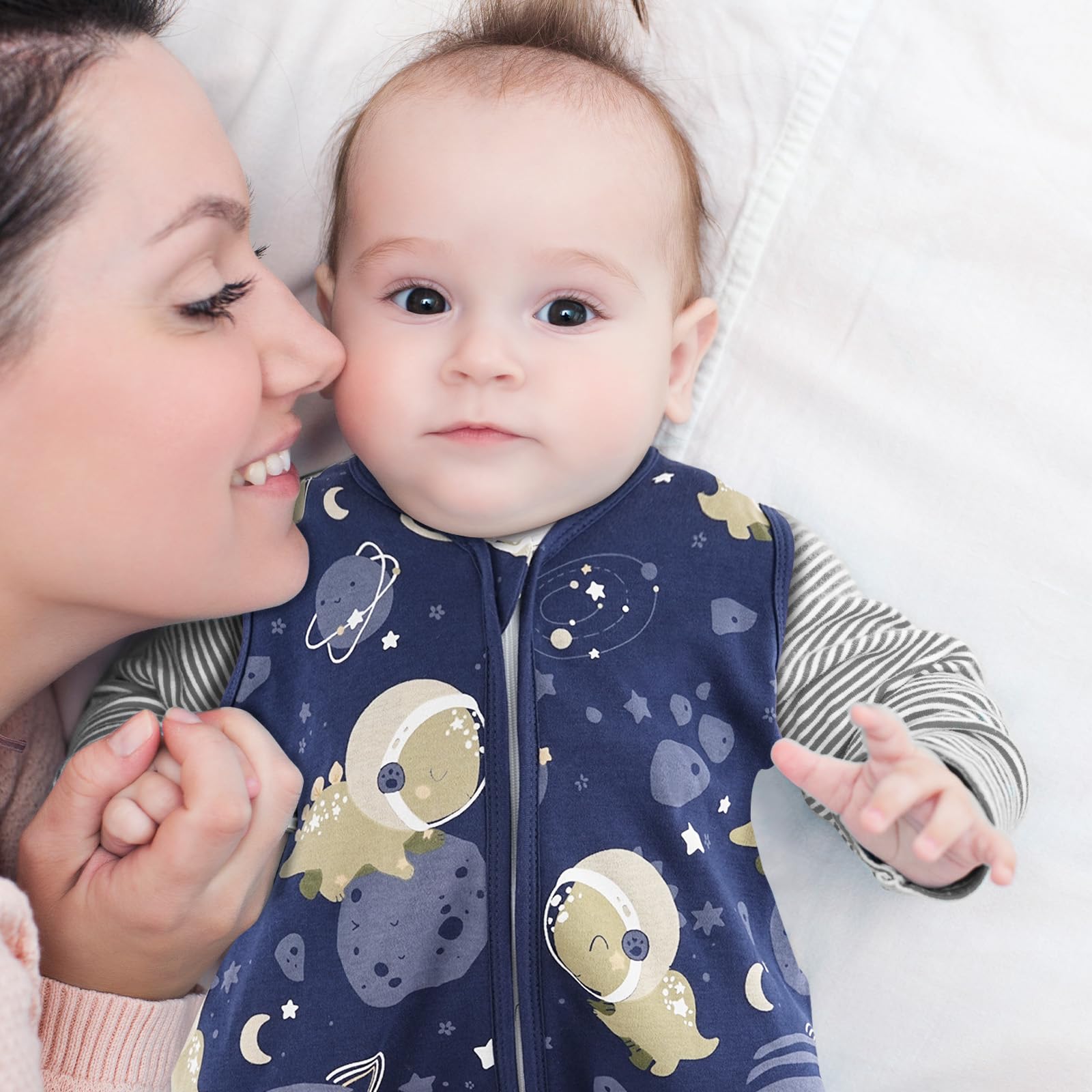 Looxii Baby Sleep Sack three-pack provides ongoing sleep options as your baby grows