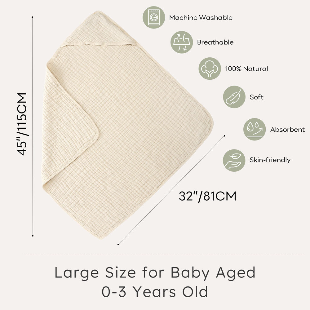 Looxii 32x32-inch size image demonstrates full-body coverage during drying