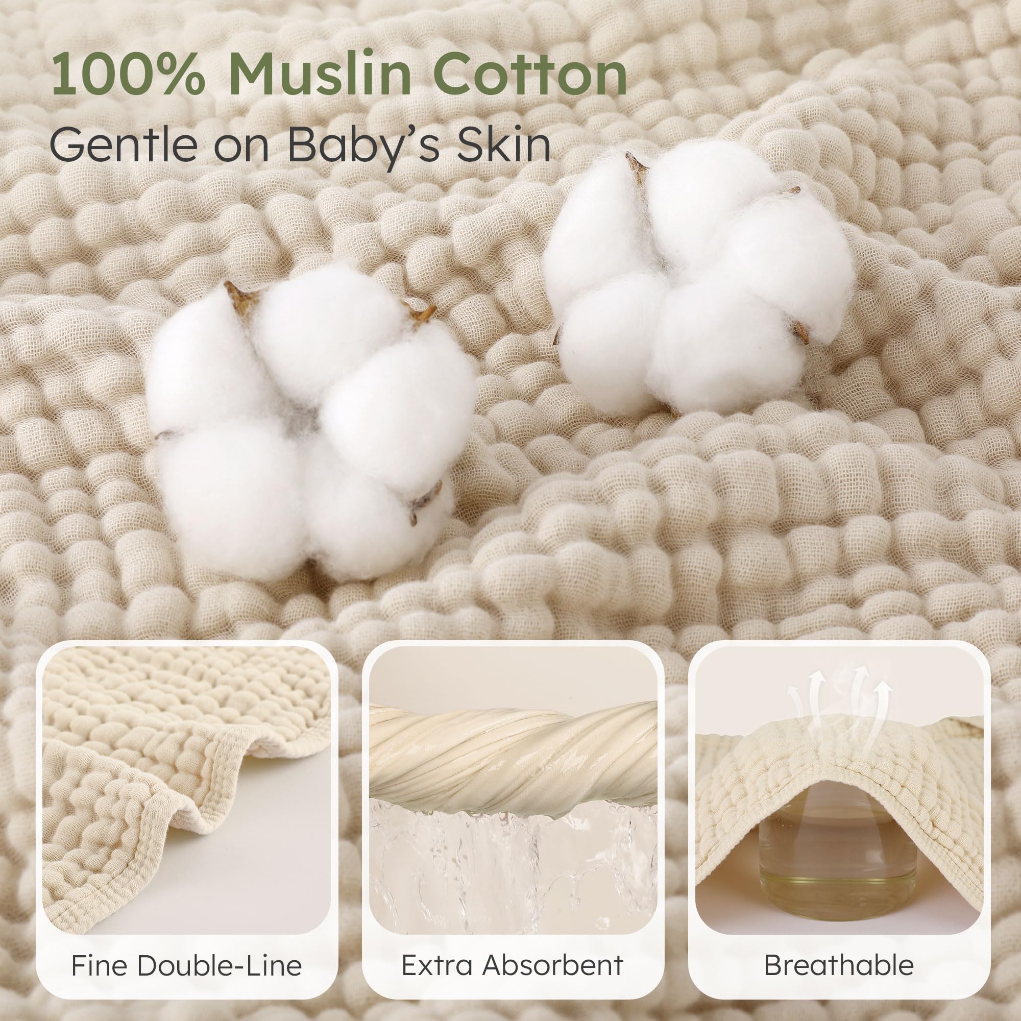 Looxii beige-green color pairing highlights versatile, gender-neutral style