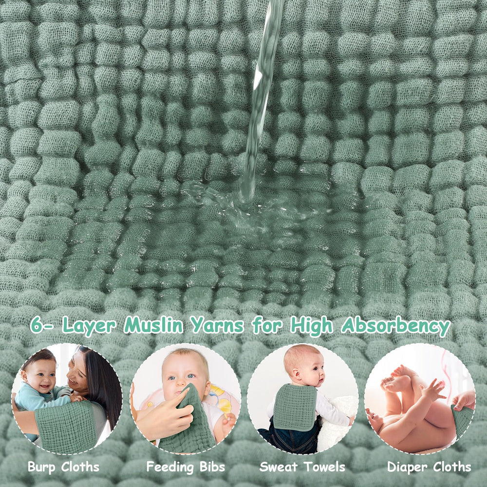 Looxii burp cloth is gift-ready for baby showers.