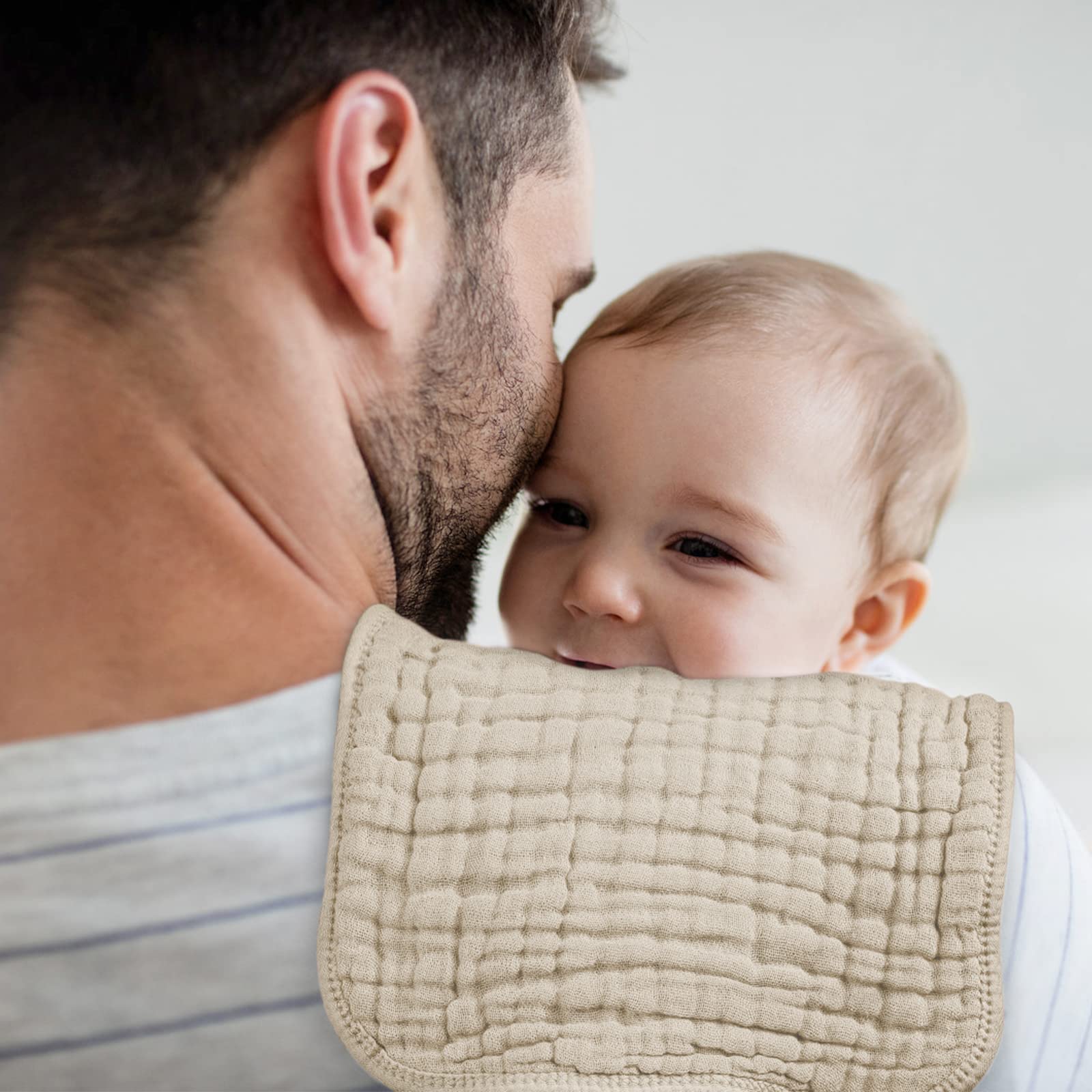 Looxii burp cloths make a thoughtful baby shower gift and registry essential.