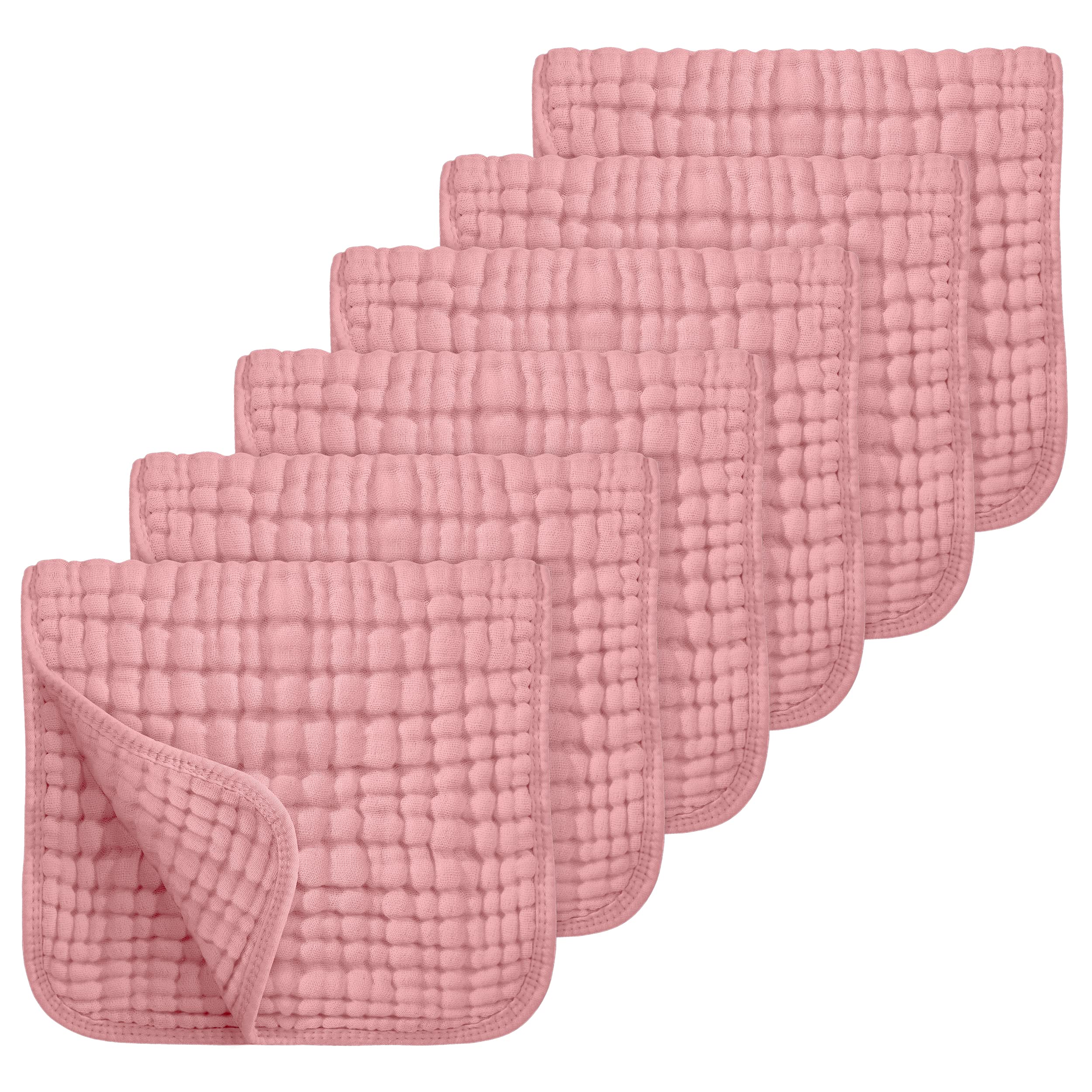 Looxii burp cloths six-pack packaging display for easy gifting.