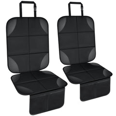 Lopjibar baby car seat protector adjustable-straps secures seat for safe trips