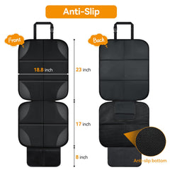 Lopjibar baby car seat protector waterproof-600d guards against spills