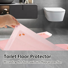 LOPYXBR absorbent front side contains liquids for a cleaner bathroom.