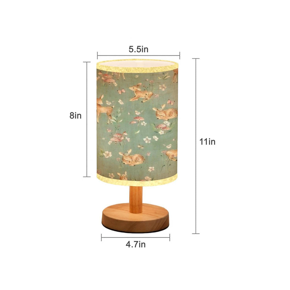 LOPYEIJFG flax fabric shade lamp softens light for cozy evenings.