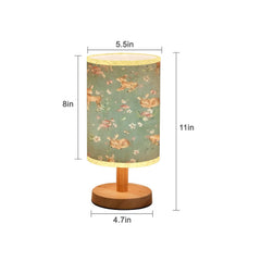 LOPYEIJFG flax fabric shade lamp softens light for cozy evenings.