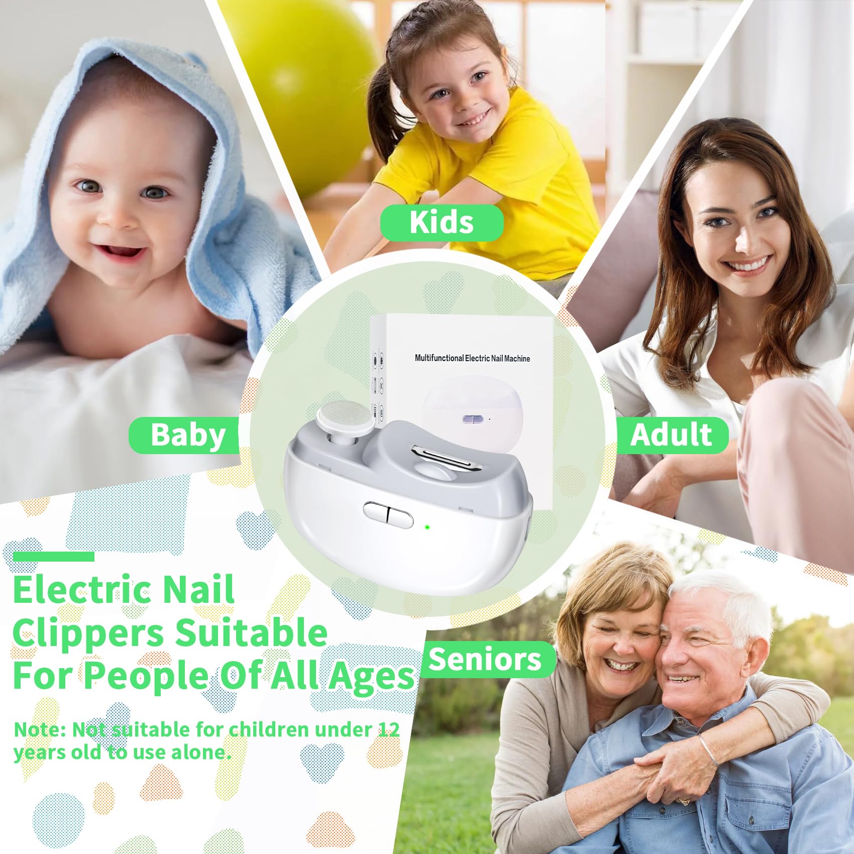 LOQOMI compact and user-friendly, making nail care quick and neat.