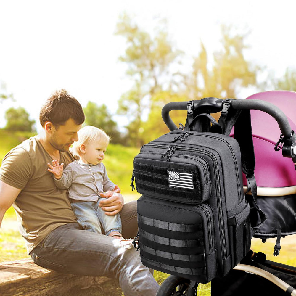 LORADI durable materials close-up built for busy parenting life
