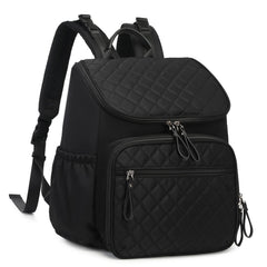 LORADI large-capacity diaper bag backpack with water-resistant fabric keeps baby gear dry on outings