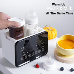 Losbenco defrost function safely thawing frozen milk or baby food.