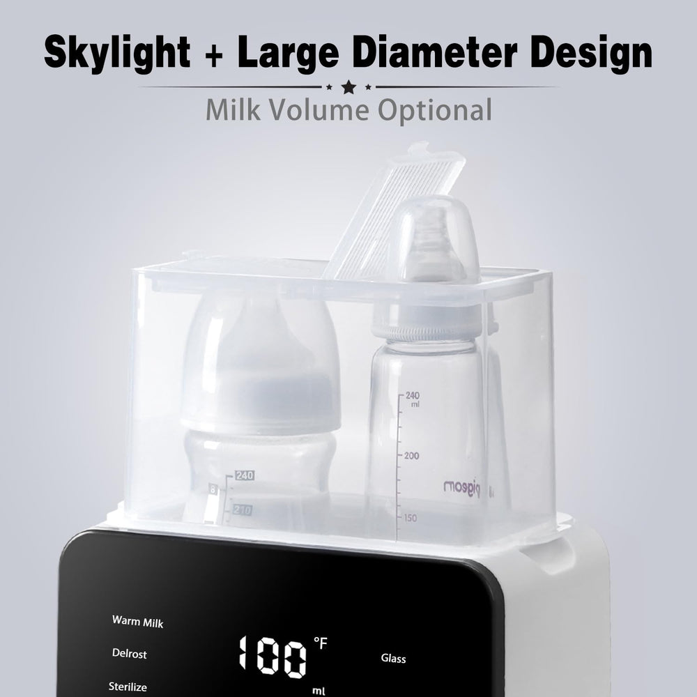 Losbenco milk warming in 2–7 minutes to comfortable body temperature.