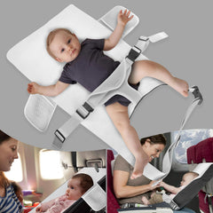 LoTanop toddler airplane bed assembly shows quick setup on a plane tray for calm seating.