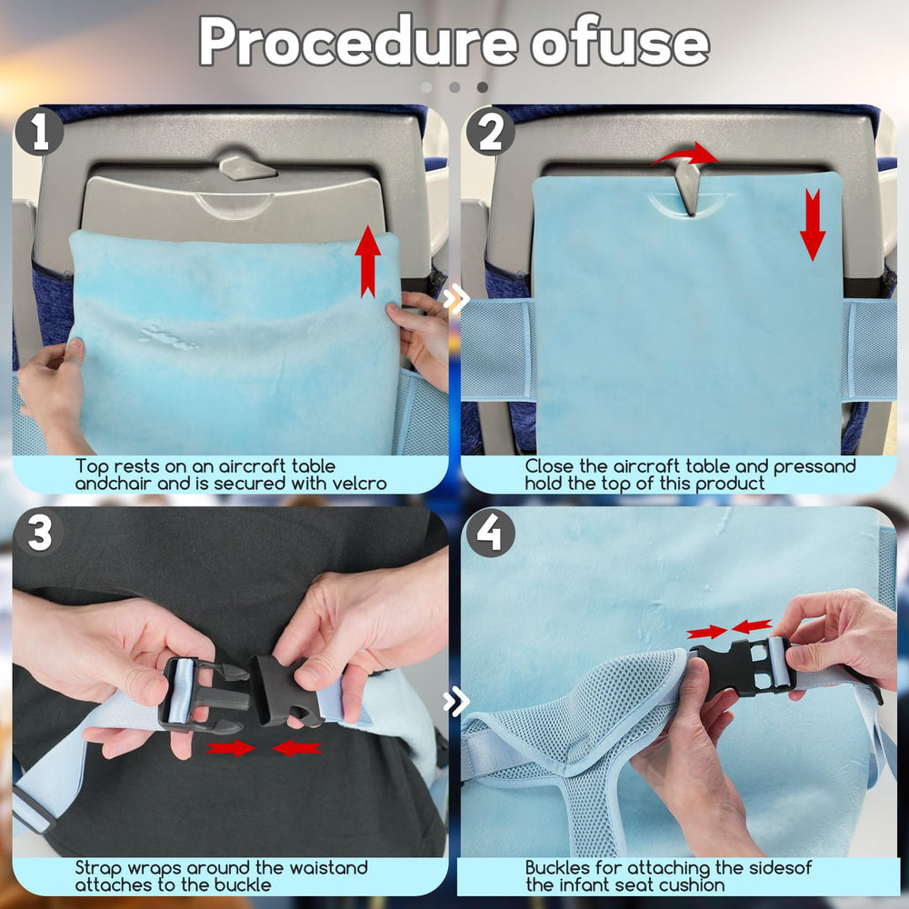 LoTanop toddler airplane bed portable-pack fits in a backpack for easy travel prep.