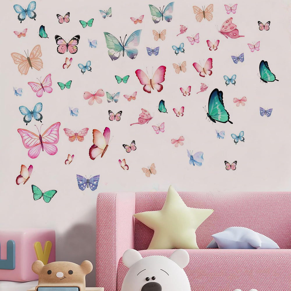 Lotusamber glow butterfly detail closeup shows vivid colors that revive a sleepy nursery