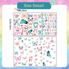 Lotusamber glow butterfly multicolor glow captures bright, fade-resistant hues for cheerful bedtime rooms