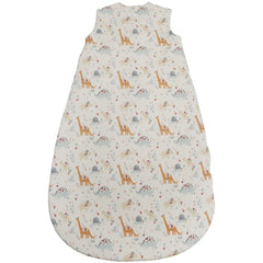 Loulou Lollipop Sleepsack with 2-way zipper for easy diaper changes and snug fit