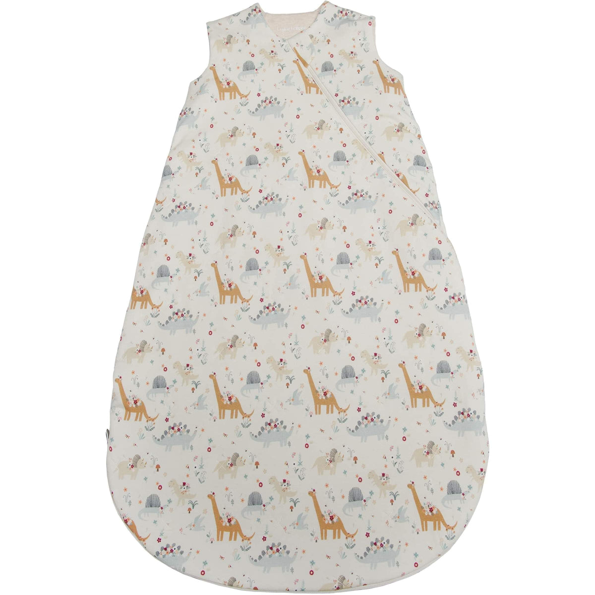 Loulou Lollipop wearable blanket in Baby Dinomite print with breathable TENCEL Lyocell for comfortable sleep