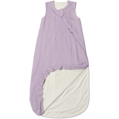 Loulou Lollipop waffle lavender sleepsack highlights soft breathable fabric for year-round comfort