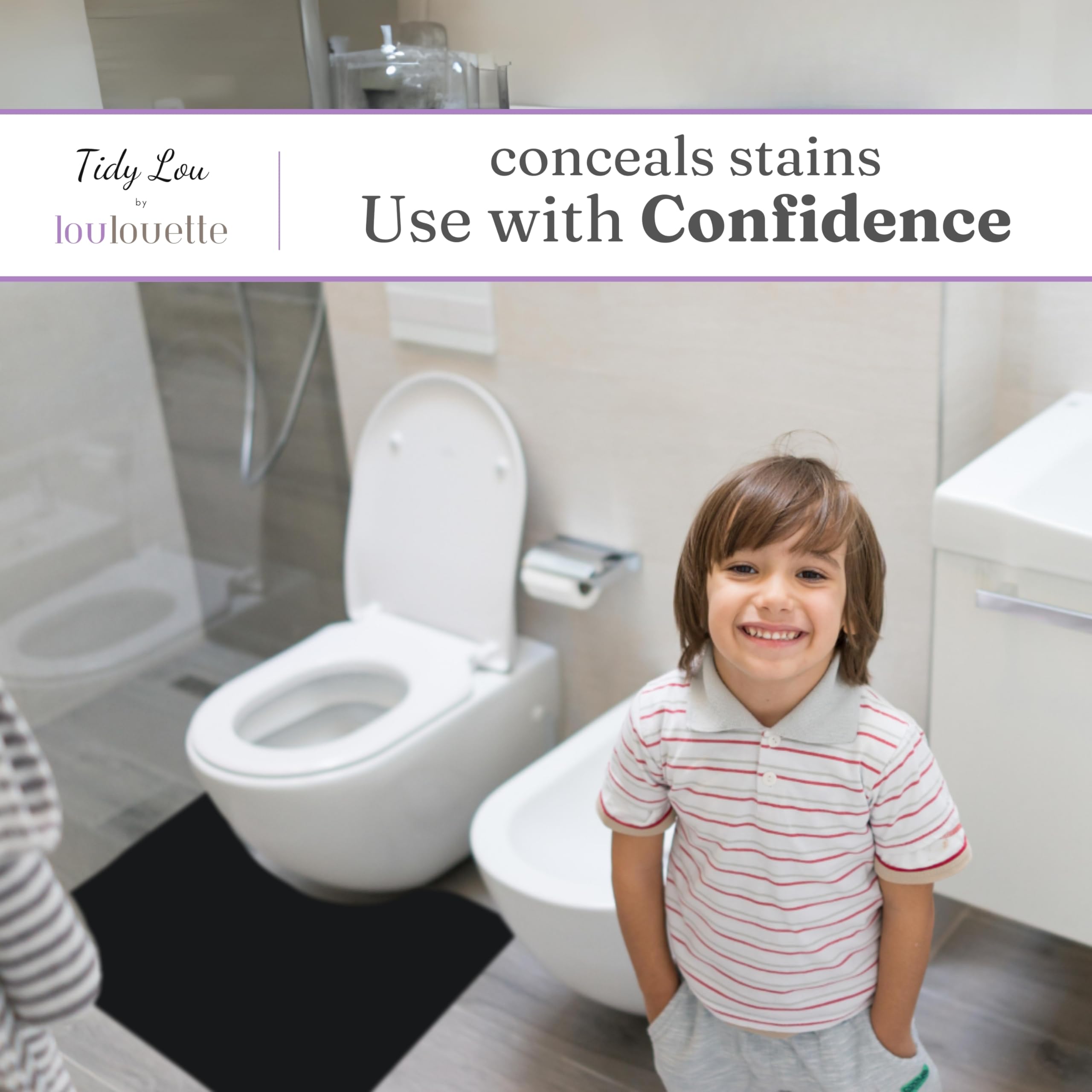 Loulouette Tidy Lou 25-pack provides convenient bathroom coverage.