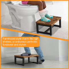 LOVABYLUCK toddler-step-stool-heavy-duty-frame demonstrates sturdy support for high counters