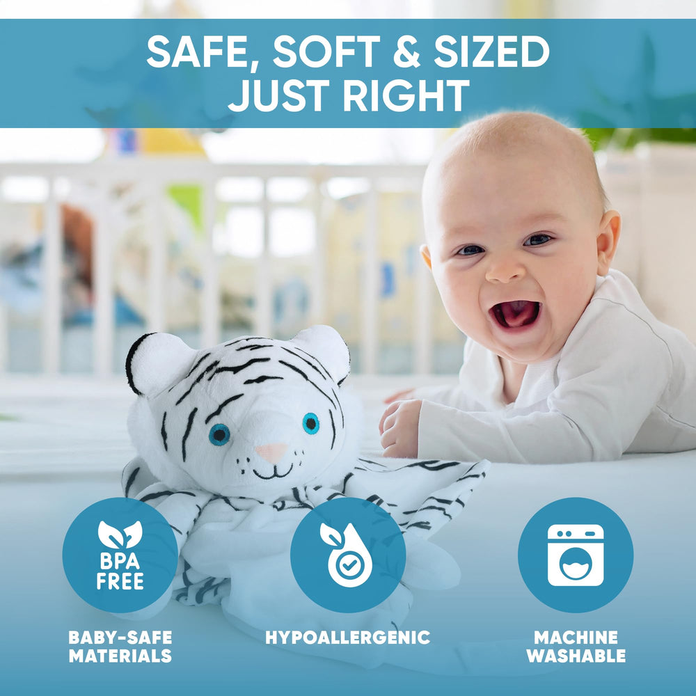 Love By Emi ultra-soft fleece plush invites gentle cuddles and comforting touch.
