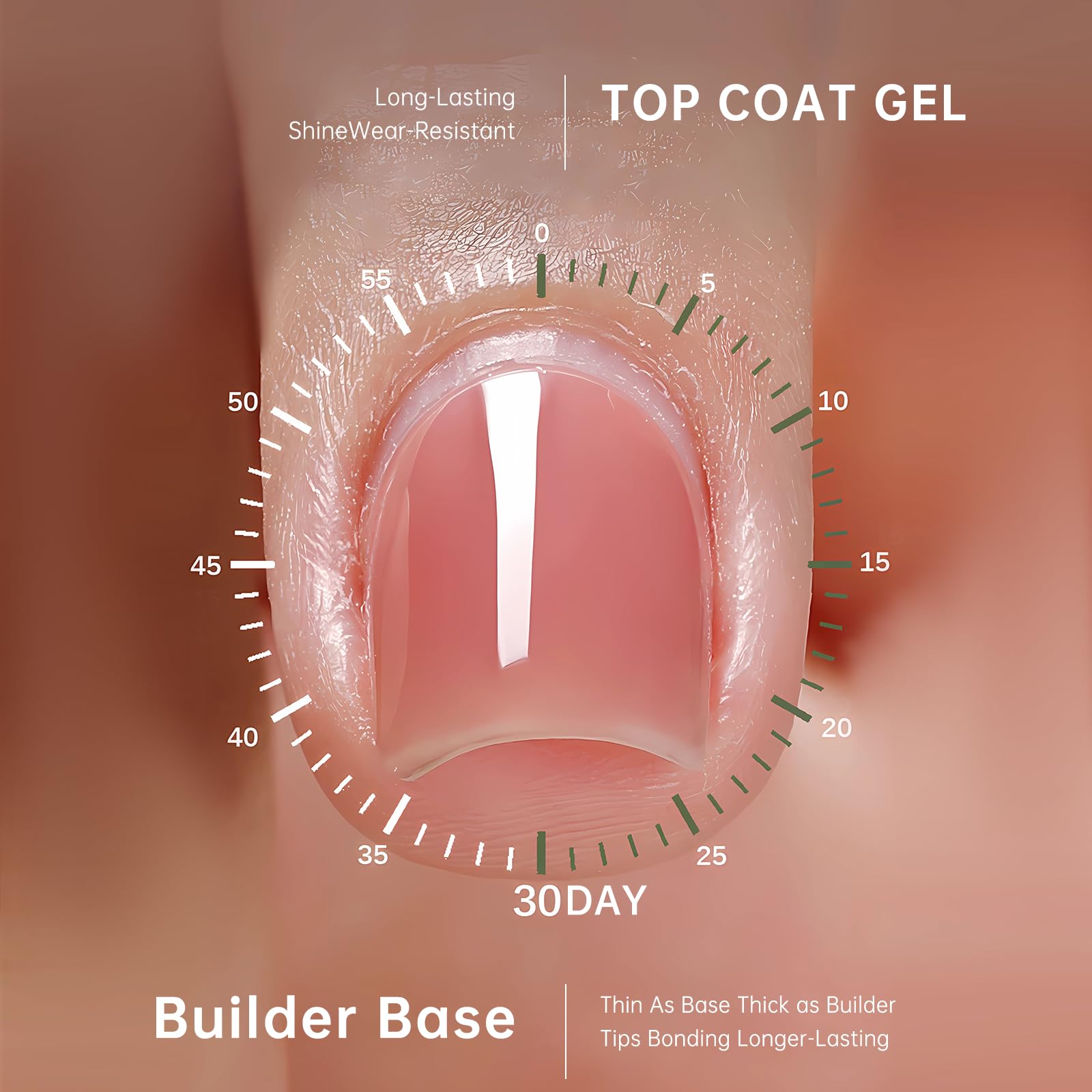 Love easy hypoallergenic base coat wand emphasizes safe base with reliable adhesion.