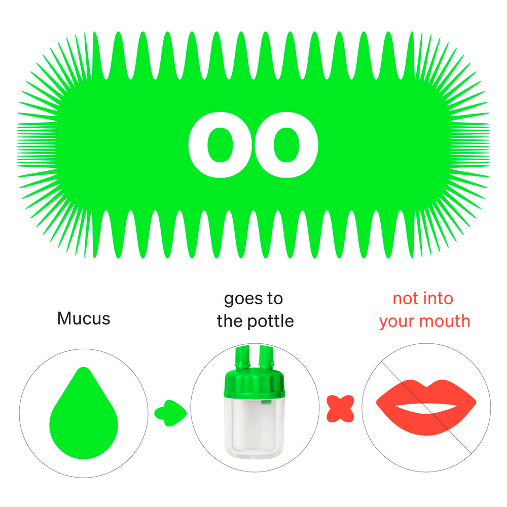 Love Noobs Nose Sucker includes a cotton pouch for safe storage.