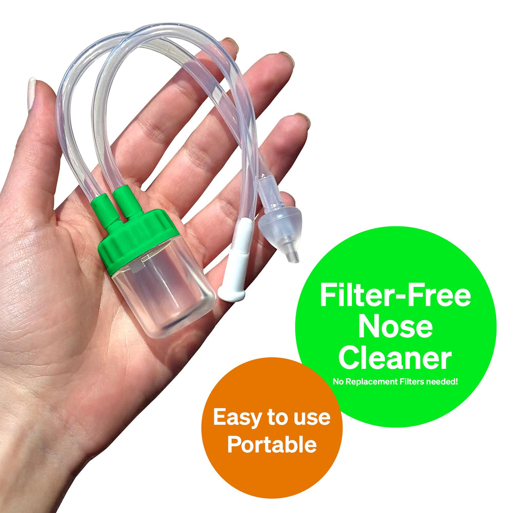 Love Noobs Nose Sucker no-filter-needed design reduces waste.