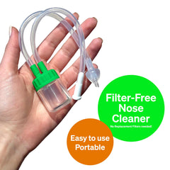 Love Noobs Nose Sucker no-filter-needed design reduces waste.